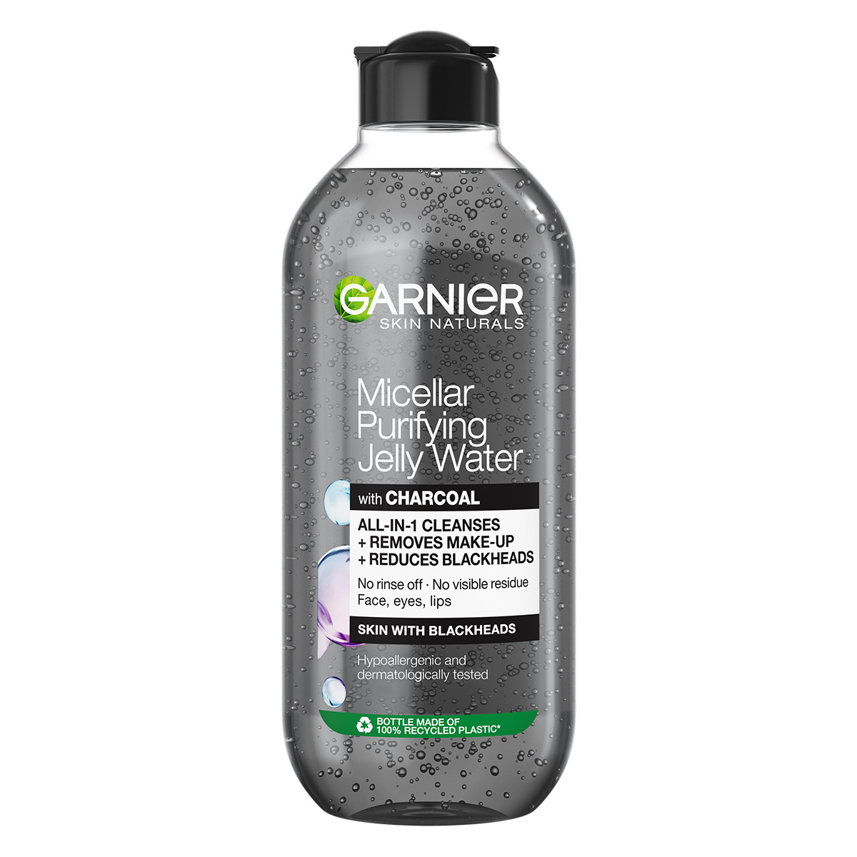 GARNIER SKIN NATURALS CHARCOAL Почистваща мицеларна гел, 400 мл