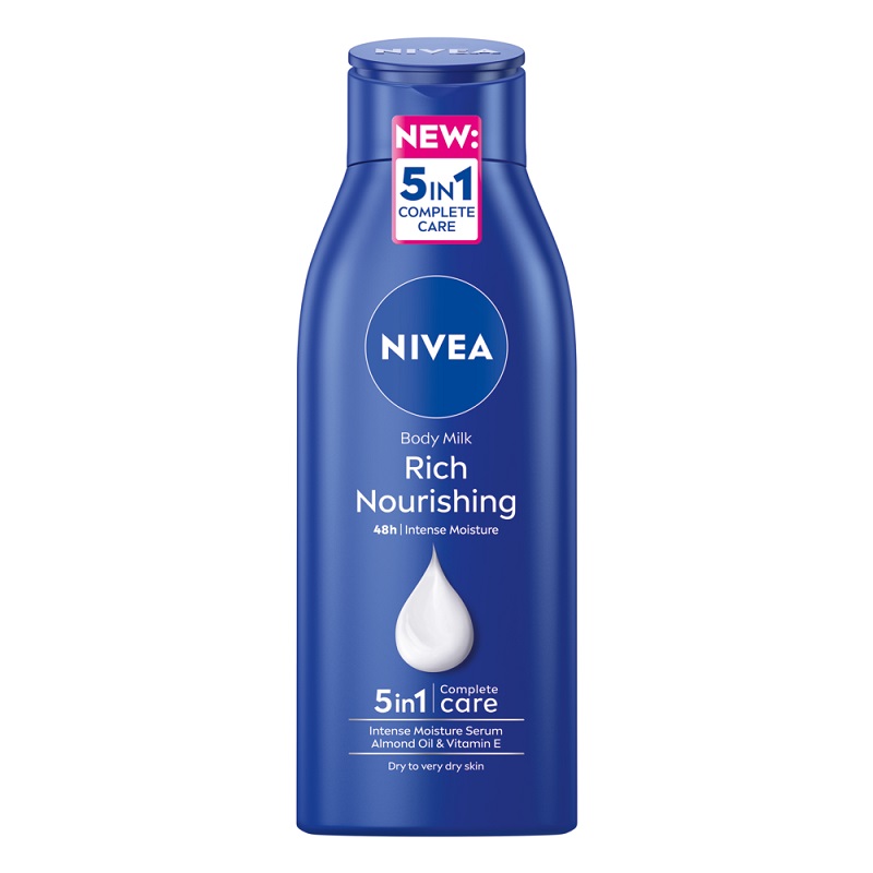 NIVEA Подхранващо мляко за тяло, 400 мл