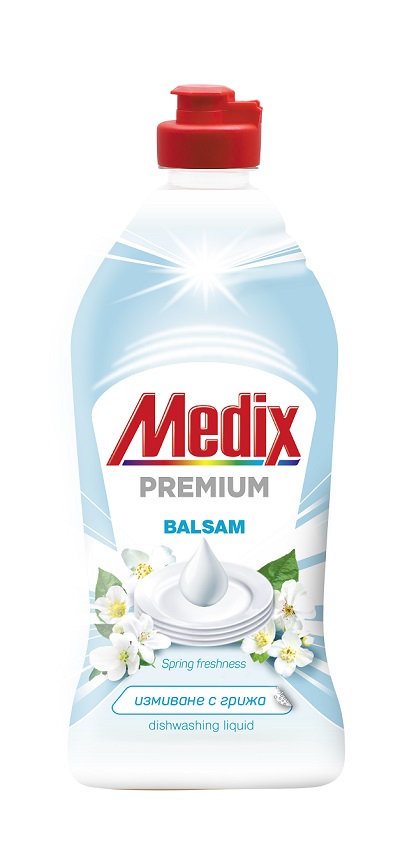 MEDIX PREMIUM BALSAM SPRING FRESHNESS, Препарат за съдове, 415 мл 