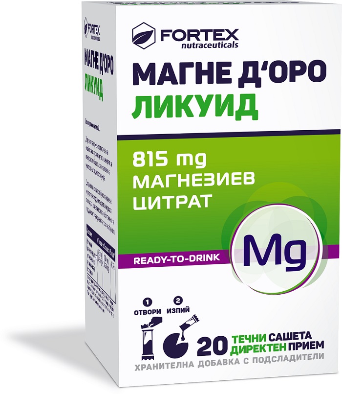 FORTEX МАГНЕ Д'ОРО Ликуид, 20 сашета