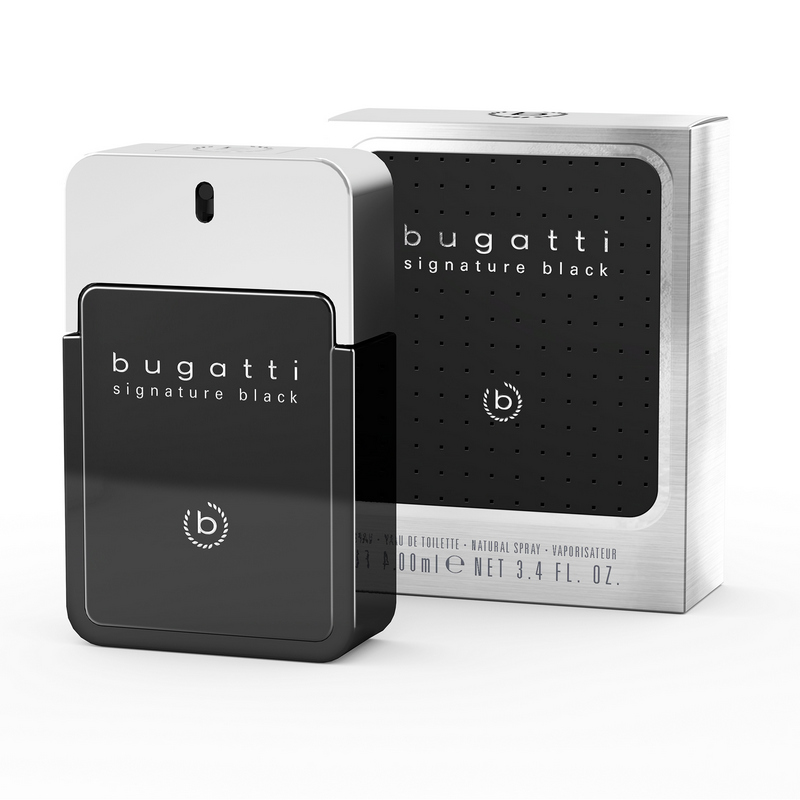 BUGATTI SIGNATURE BLACK Мъжка тоалетна вода , 100 мл
