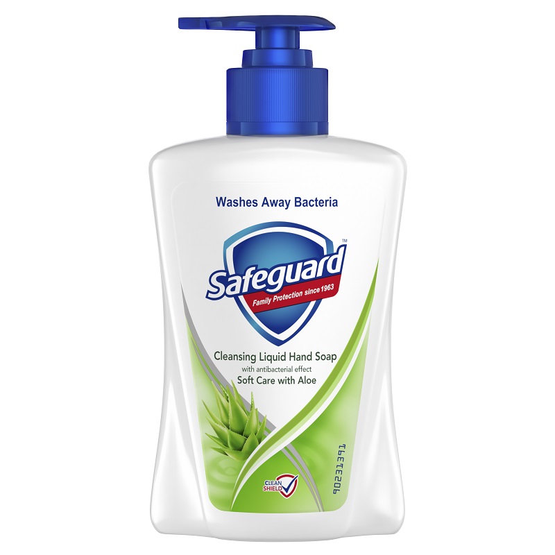 SAFEGUARD ALOE SCENT SOAP Течен сапун с алое, 225мл.