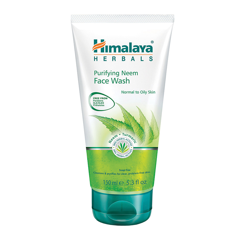 HIMALAYA PURIFYING NEEM FACE WASH Измиващ гел за лице с нийм и куркума, 150 мл