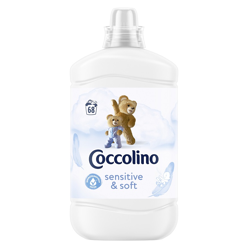 COCCOLINO SENSITIVE Омекотител , 1.70л /68 пр