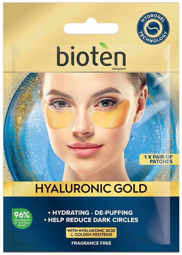 BIOTEN HYALURONIC GOLD Пачове за очи  5,5гр