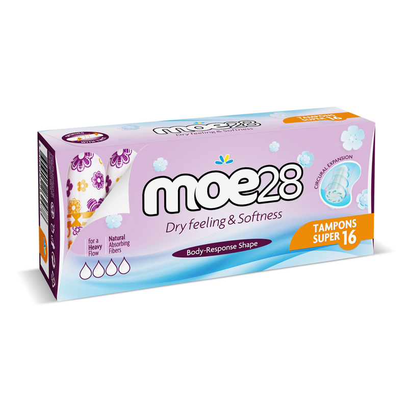 МОЕ28 Тампони супер, 16 бр.