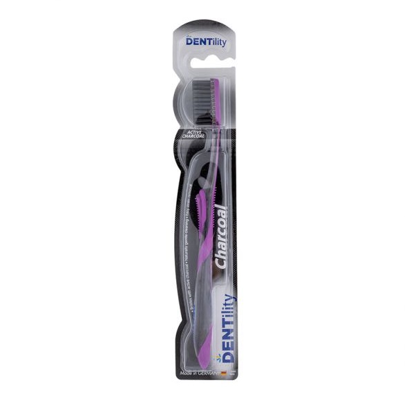 DENTILITY CHARCOAL Четка за зъби , 1бр