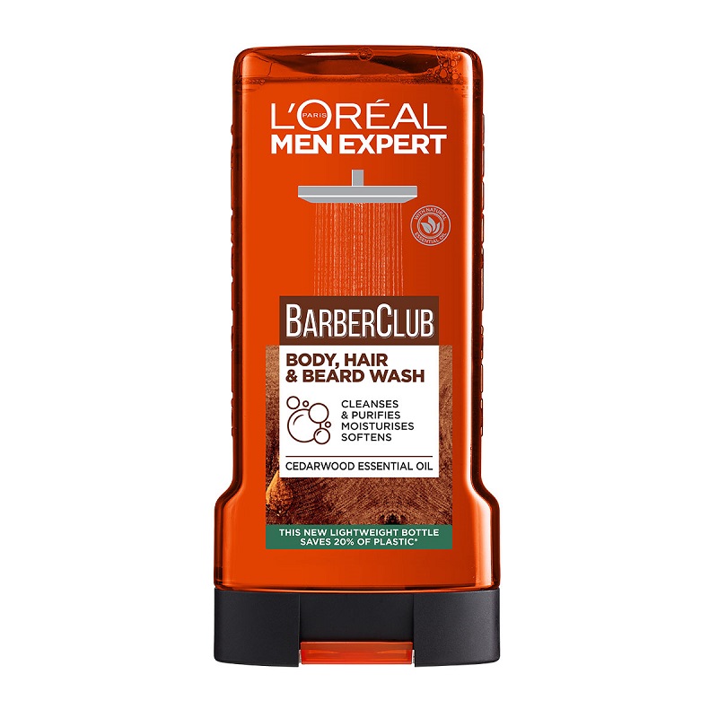 L'OREAL PARIS MEN EXPERT BARBER'S CLUB Душ гел, 300мл