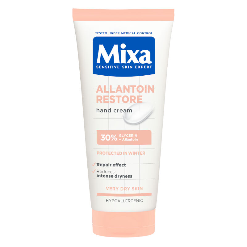 MIXA ALLANTOIN RESTORE Крем за ръце с липиди за много суха кожа, 100 мл.