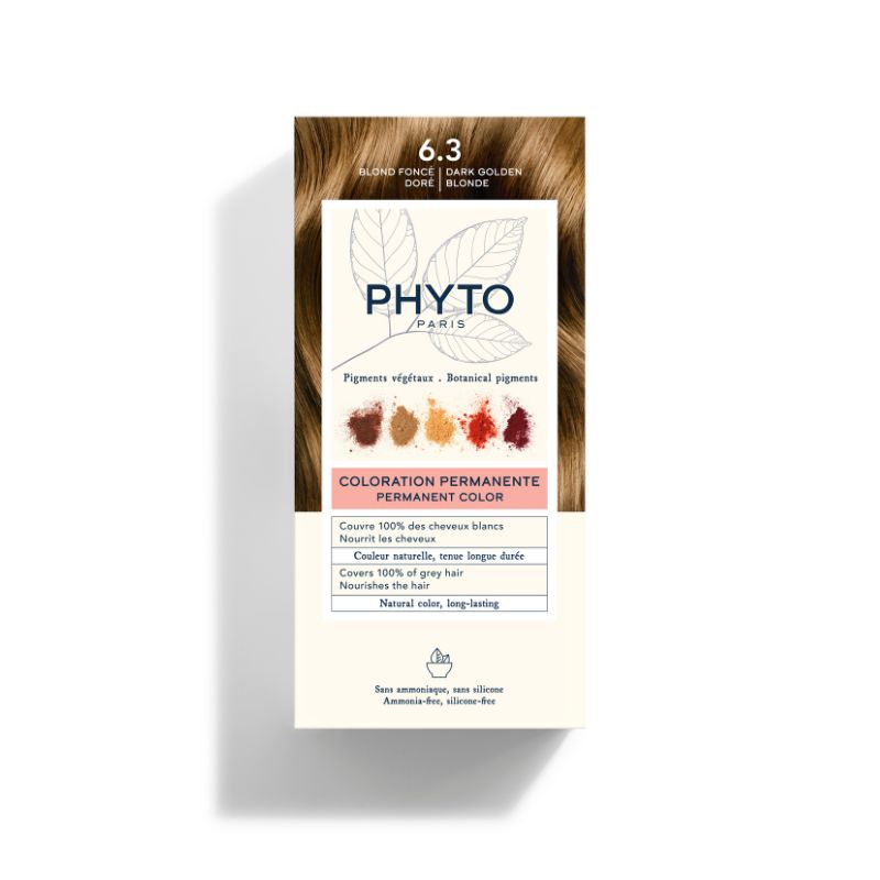 PHYTO COLOR Боя за коса 6.3 Dark golden blonde