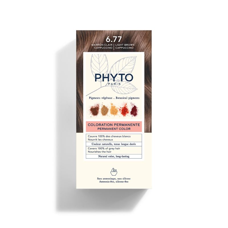 PHYTO COLOR Боя за коса 6.77 Light brown cappuccino