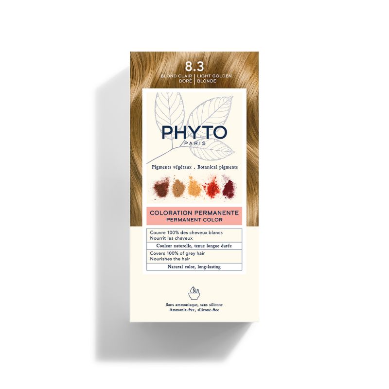 PHYTO COLOR Боя за коса 8.3 Light golden blonde