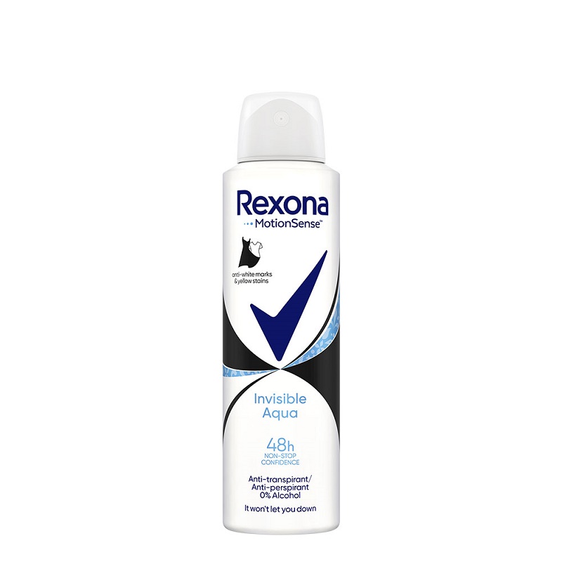 REXONA INVISIBLE AQUA Дамски део спрей, 150 мл