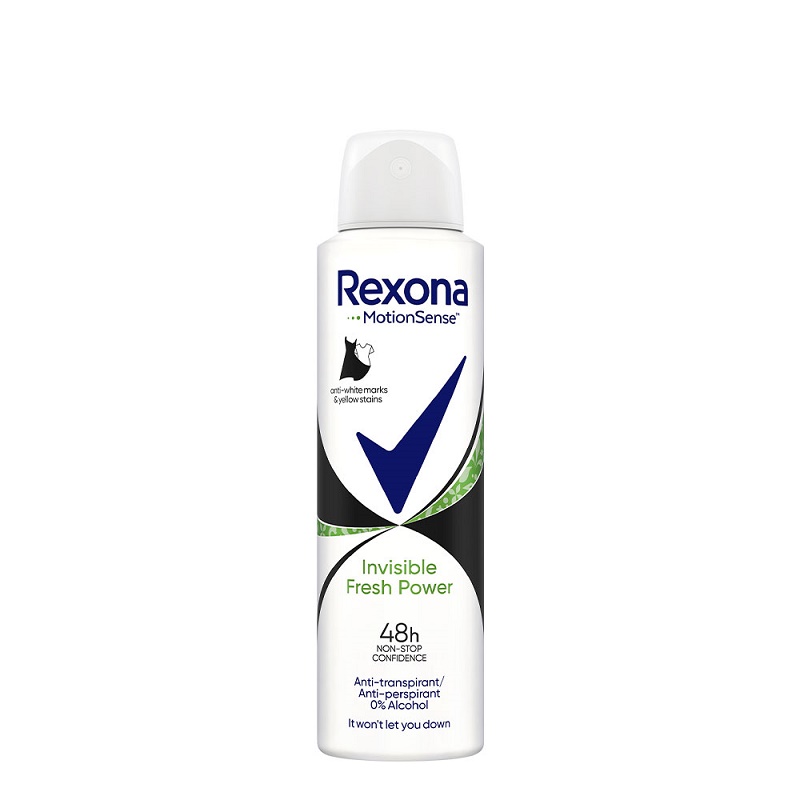 REXONA INVISIBLE FRESH POWER Дамски део спрей, 150 мл