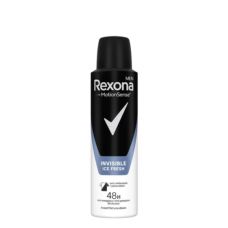 REXONA INVISIBLE ICE FRESH Мъжки део спрей, 150 мл
