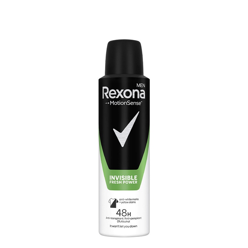 REXONA INVISIBLE FRESH POWER Мъжки део спрей, 150 мл