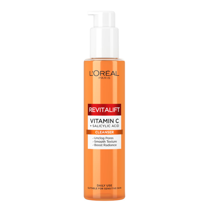 L'OREAL PARIS REVITALIFT Кремообразен пенлив почистващ гел с Витамин С