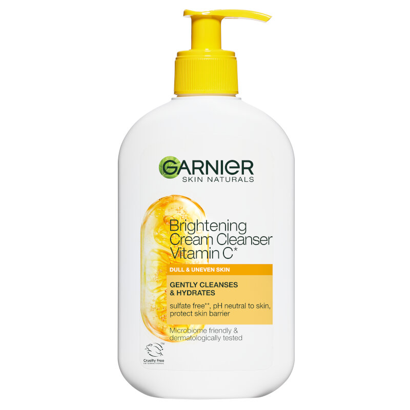 GARNIER VITAMIN C Кремообразен почистващ гел, 250мл