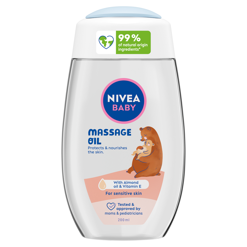 NIVEA BABY Масажно олио, 200 мл.