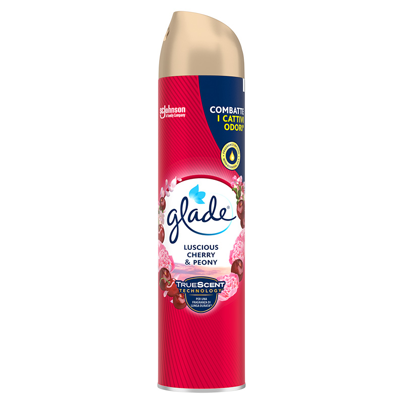 GLADE CHERRY & PEONY Айросол спрей, 300 мл.