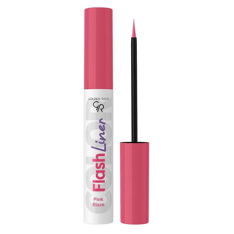 GOLDEN ROSE FLASH LASH Цветна очна линия 105 PINK BLAZE, 3,5 мл