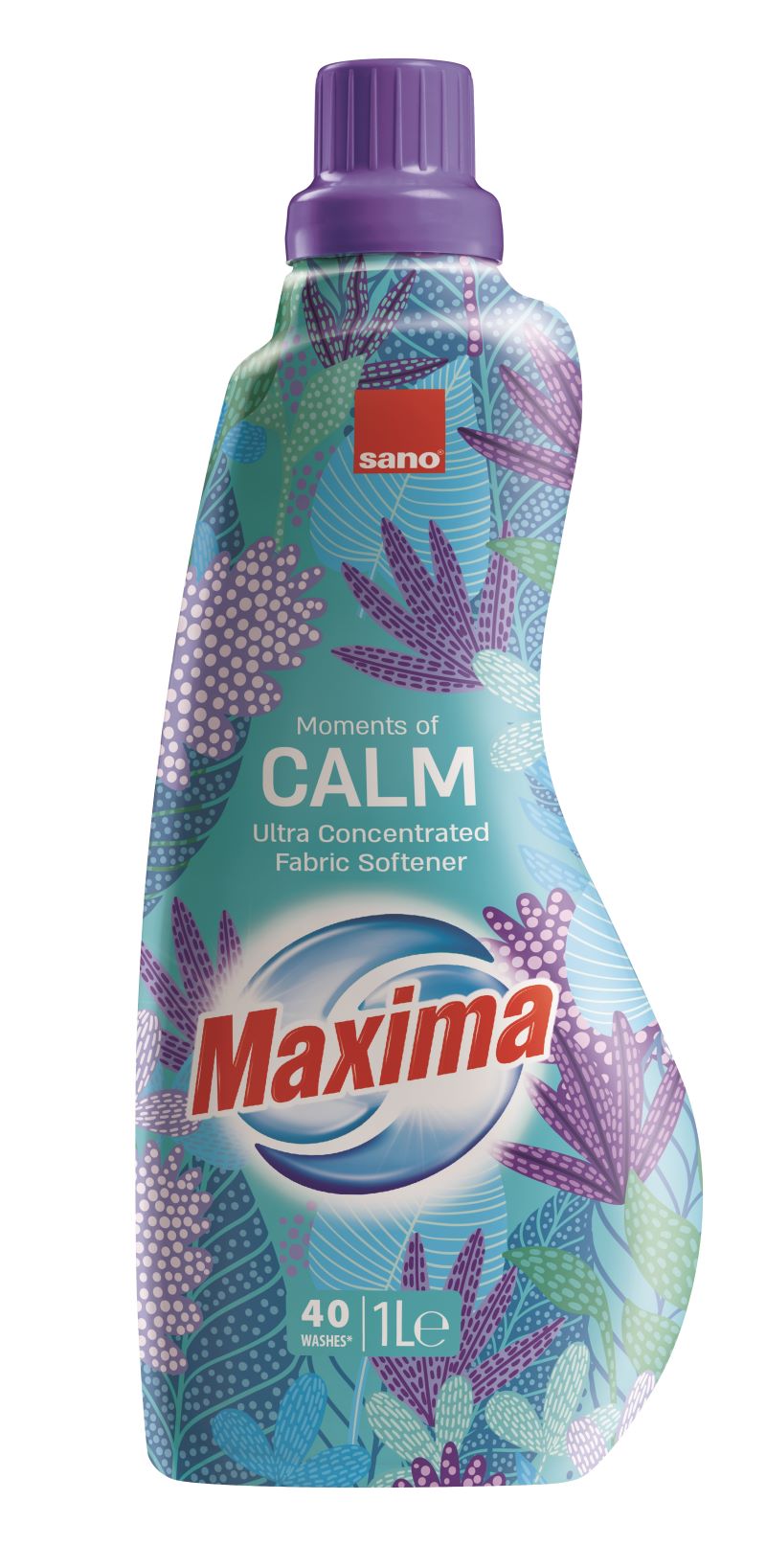 SANO MAXIMA CALM Омекотител супер концентрат,40 пранета 
