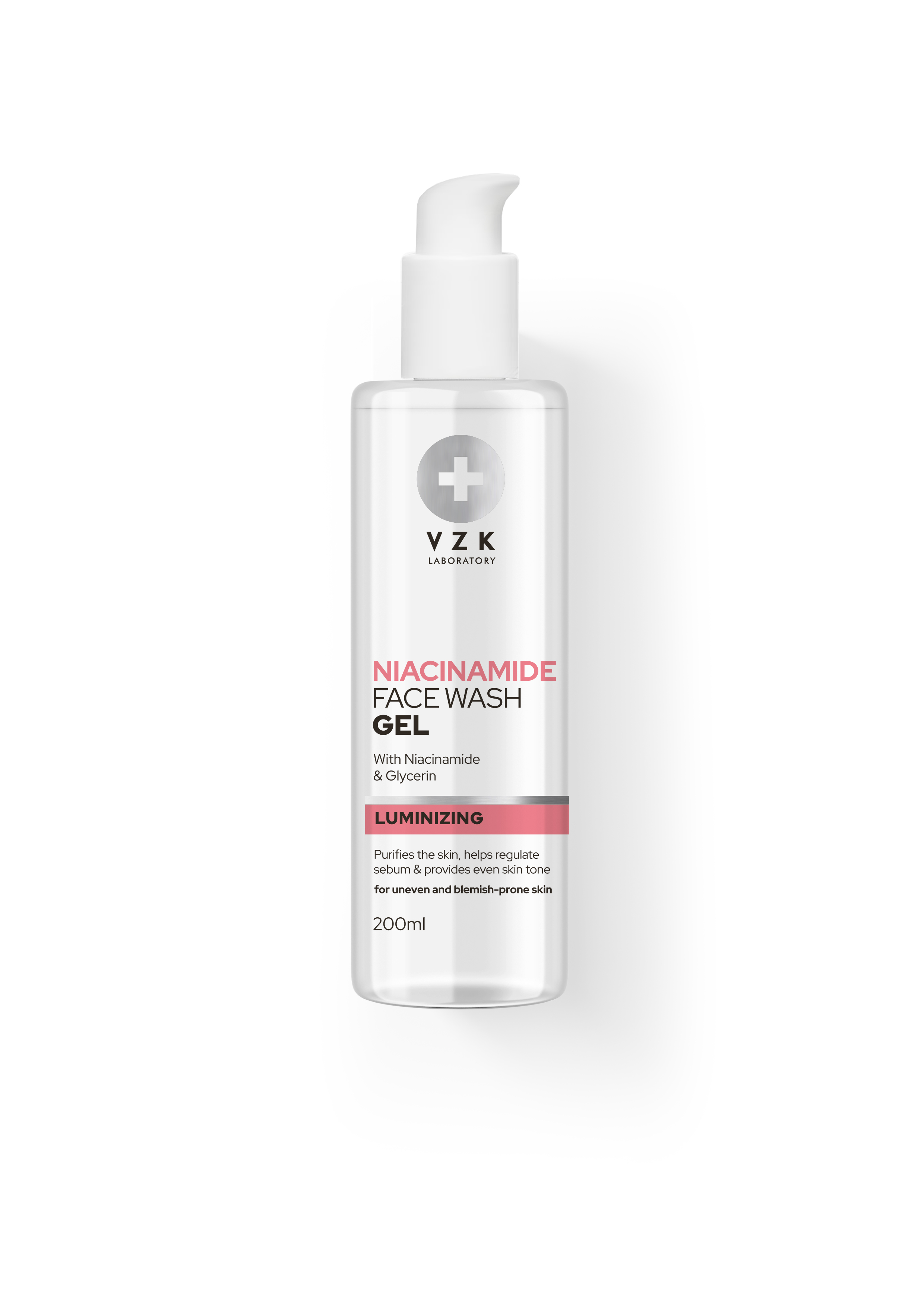 VZK NIACINAMIDE Измиващ гел за лице, 200мл