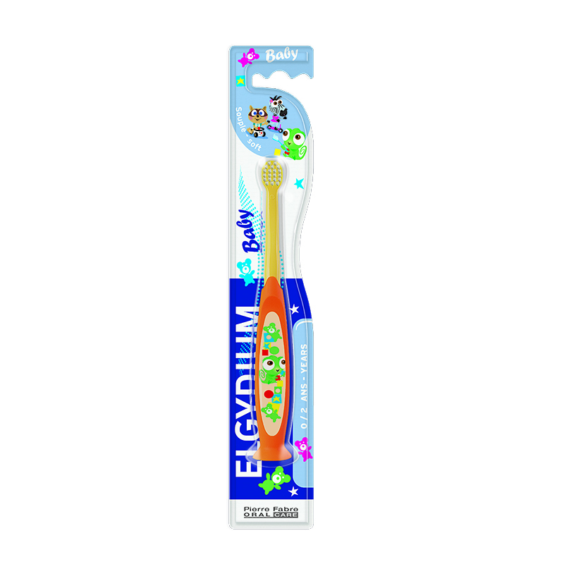 ELGYDIUM BABY Бебешка четка за зъби 0-2 години, 1 бр.
