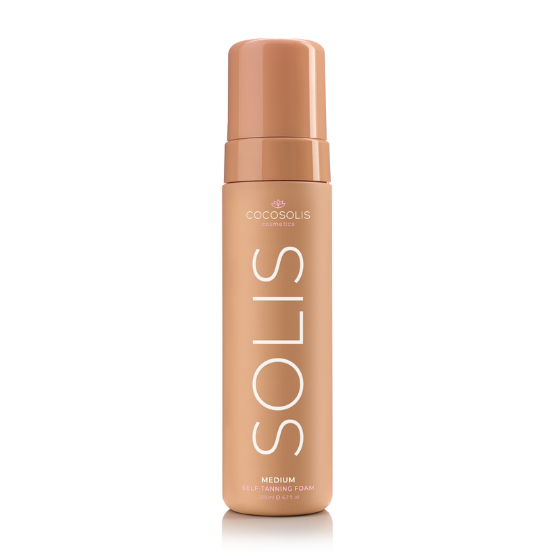 COCOSOLIS SOLIS Автобронзираща пяна за тяло Medium, 200 мл.