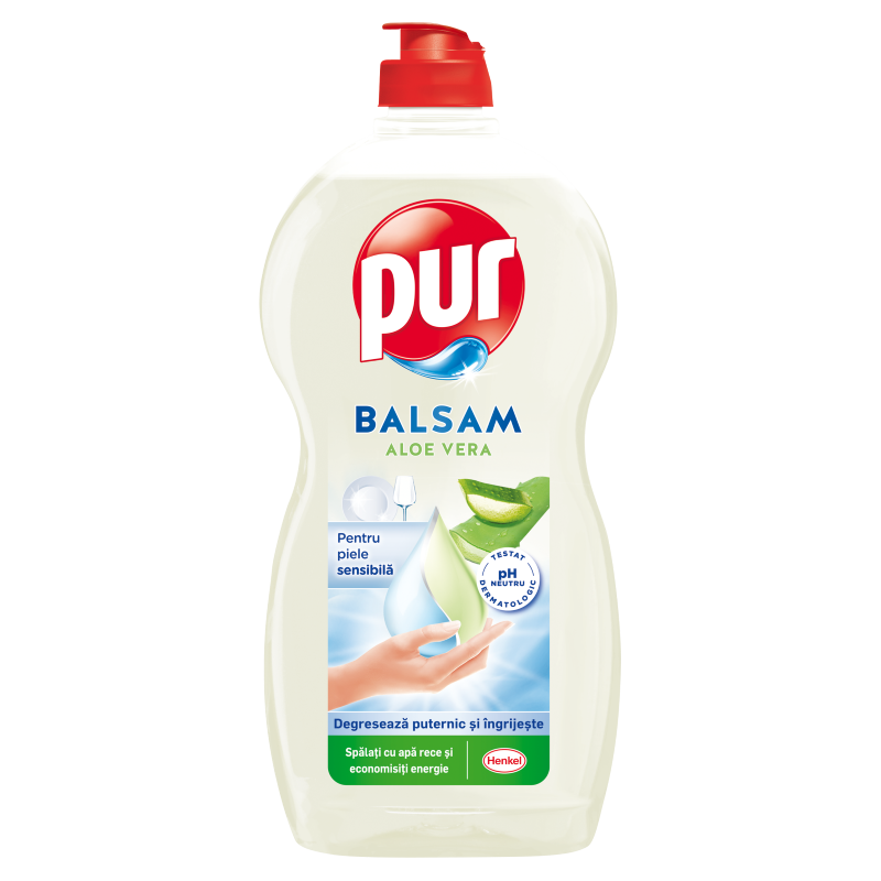 PUR BALSAM ALOE VERA Препарат за съдове, 1200 мл.
