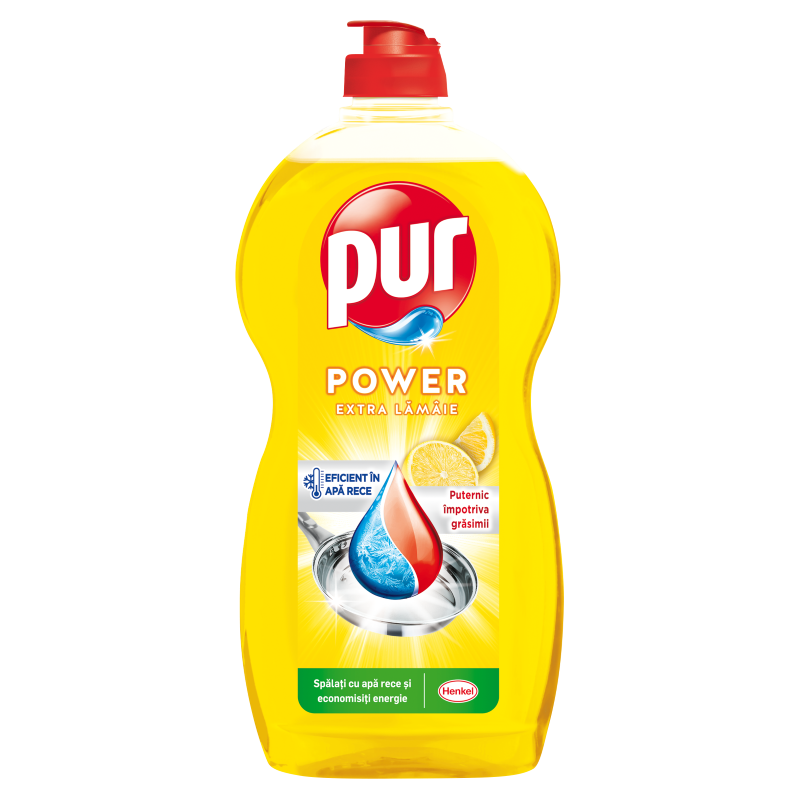 PUR POWER LEMON Препарат за съдове, 1200 мл.