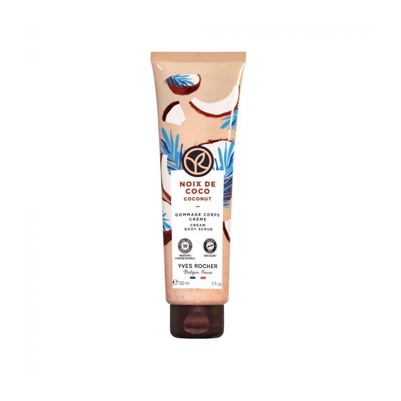 YVES ROCHER BAIN NATURE Ексфолиант за тяло Кокос, 150 мл