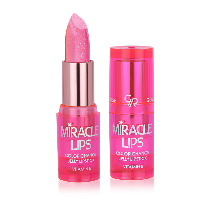 GOLDEN ROSE MIRACLE LIPS Червило с променящ се цвят,101 BERRY PINK, 3,7 гр.