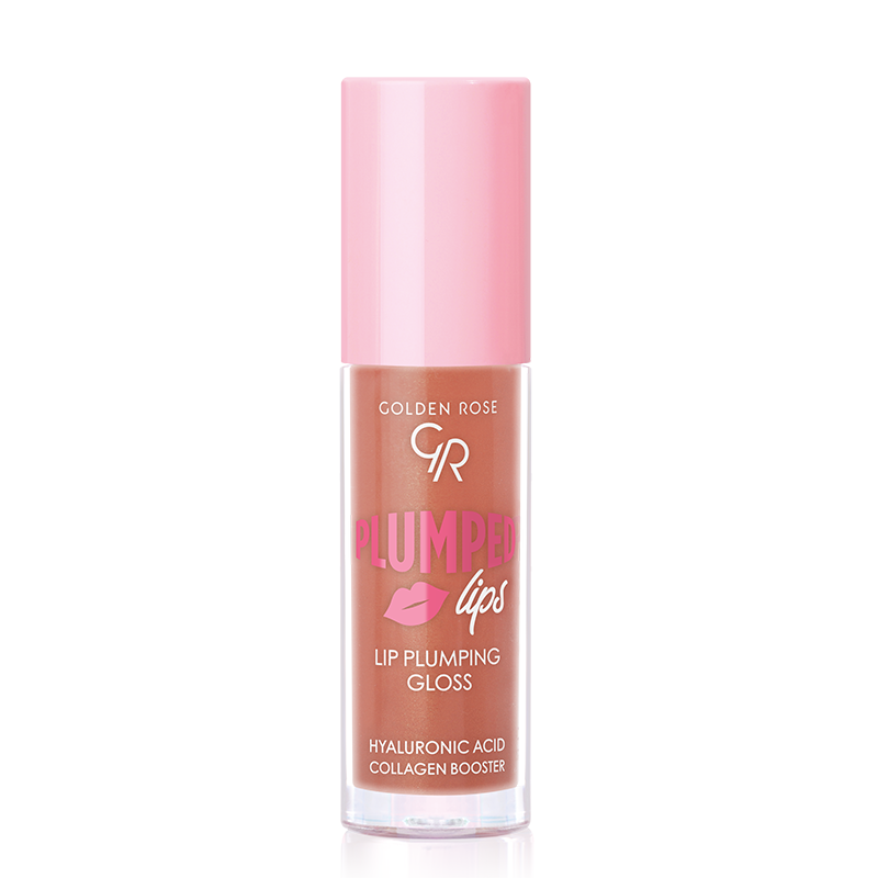 GOLDEN ROSE PLUMPED LIPS Гланц за обемни устни 205, 4,7 мл
