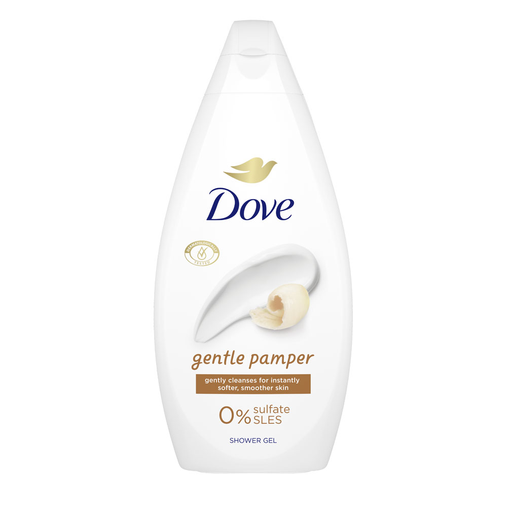 DOVE ESSENTIAL CARE Душ гел Пампер, 450 мл