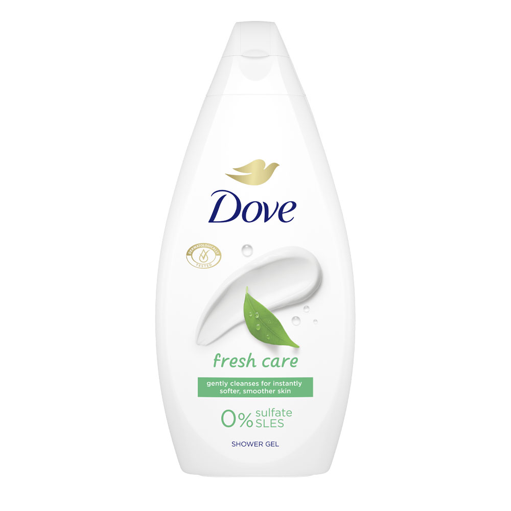 DOVE ESSENTIAL CARE Душ гел Фреш Кеър, 450 мл