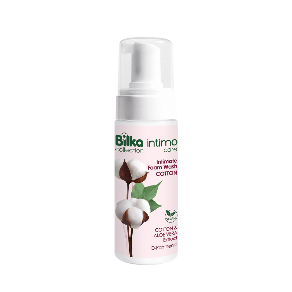 BILKA Интимна пяна памук, 140 мл.