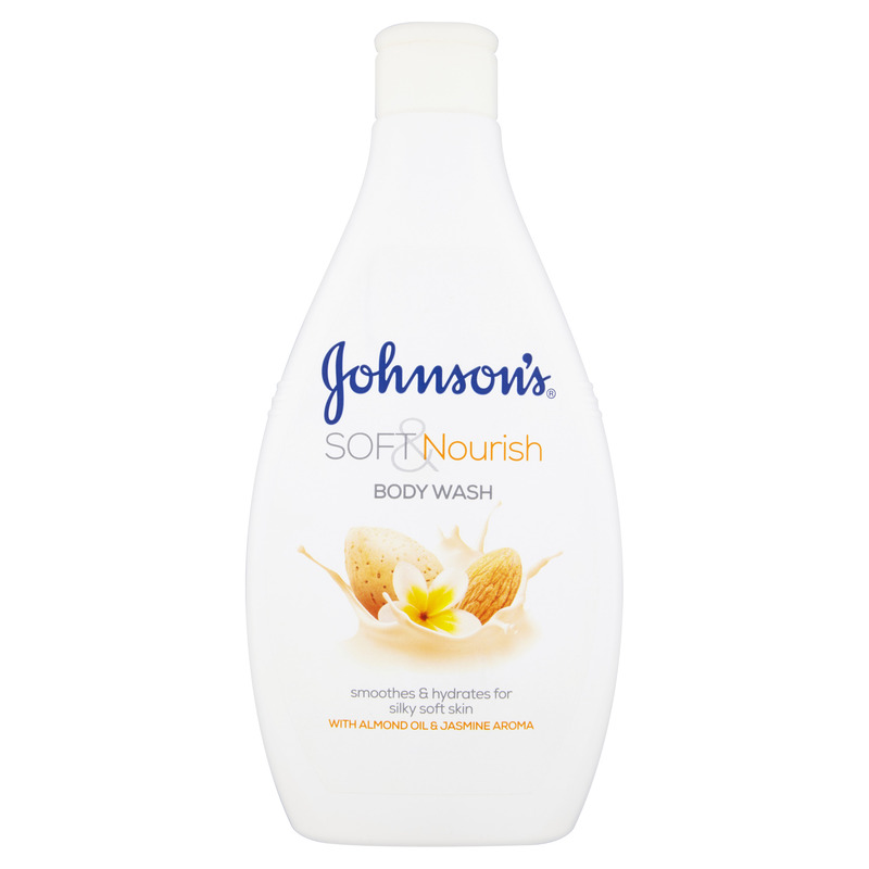 JOHNSON'S Душ гел с бадемово масло и жасмин, 400 мл