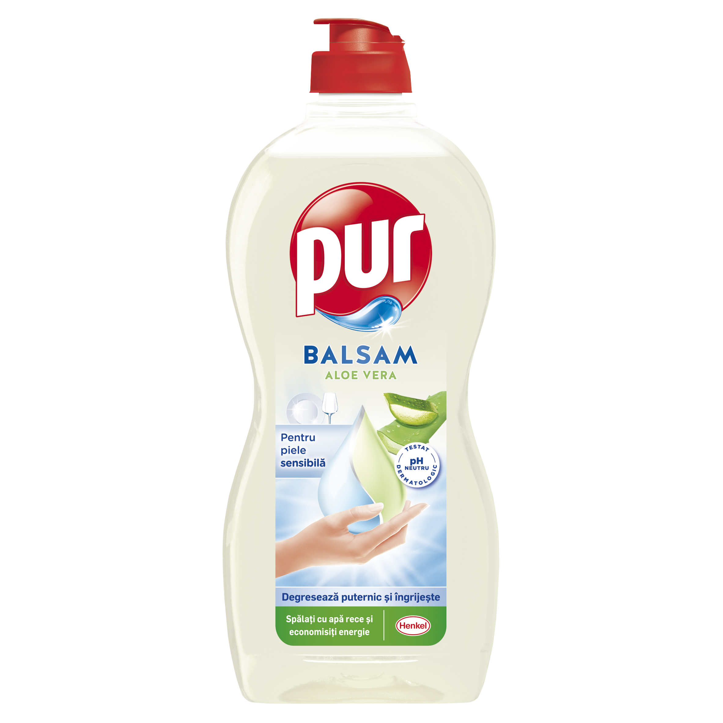 PUR BALSAM ALOE VERA Препарат за съдове, 450 мл.