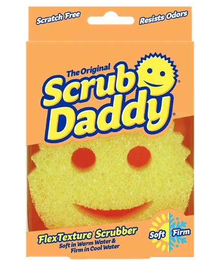 SCRUB DADDY Домакинска гъба топла&студена вода, 1 бр.