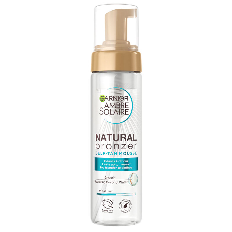 GARNIER AMBRE SOLAIRE Пяна за изкуствен тен, 200 мл