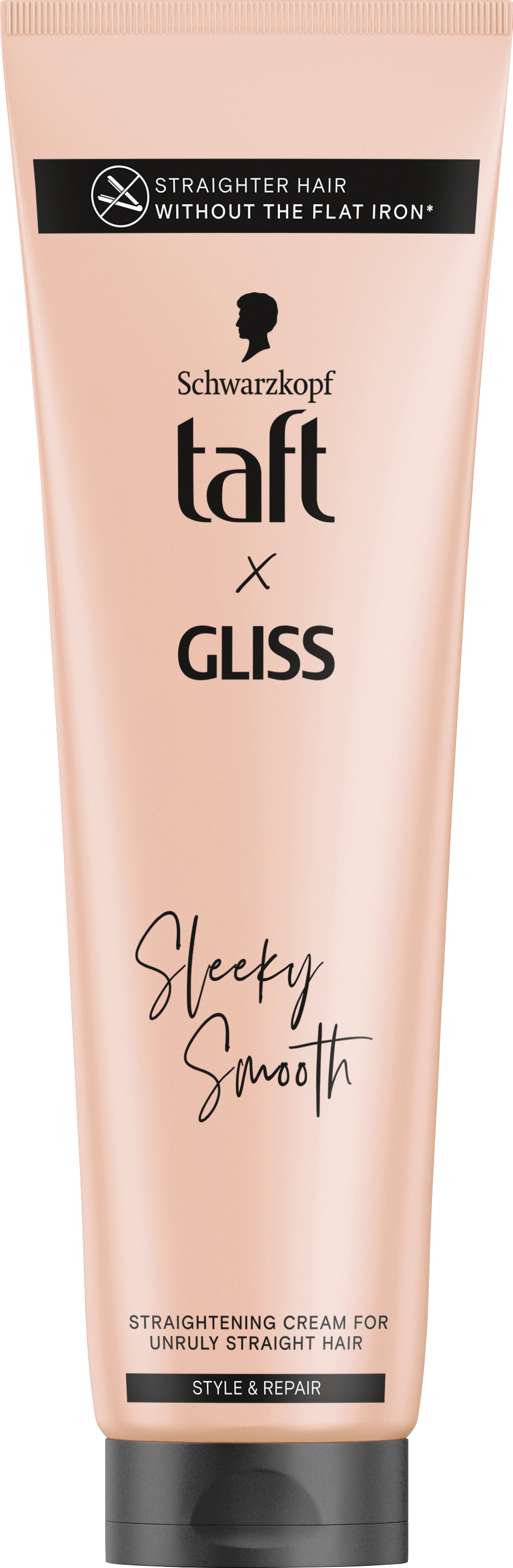 TAFTxGLISS SleekySmooth Изправящ крем за коса, 150мл.