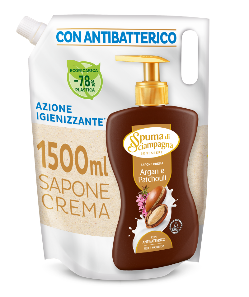 SPUMA DI SCIAMPAGNA NUTRIENTE Течен сапун пълнител 