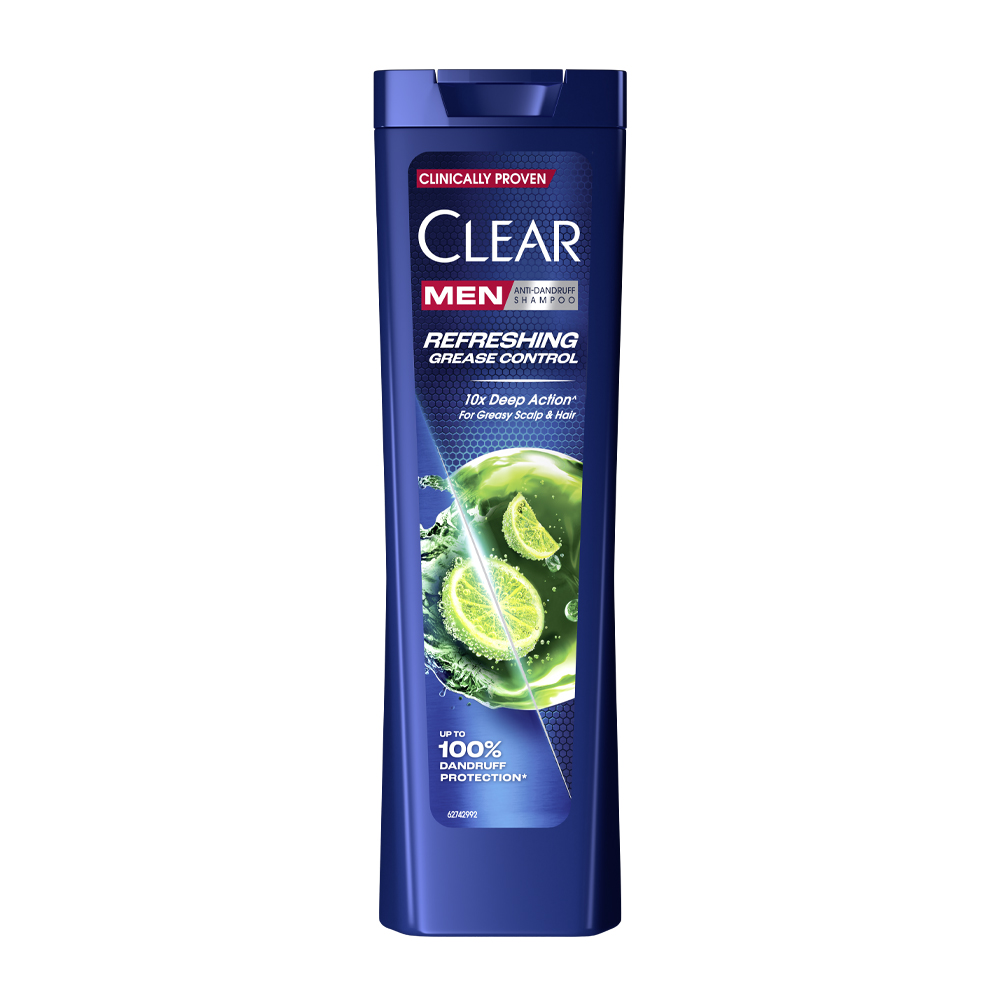 CLEAR Refreshing Мъжки шампоан, 225 мл.