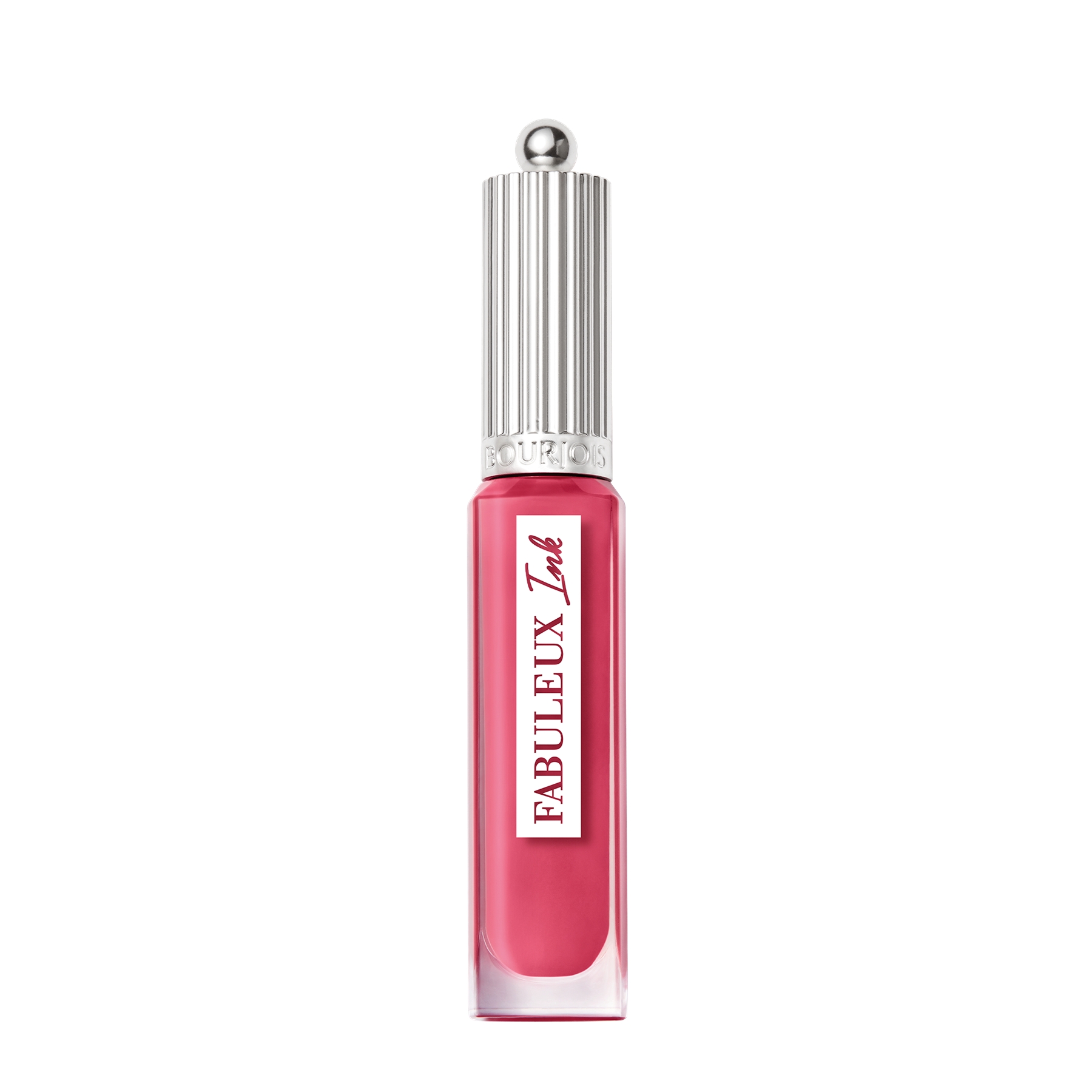 BOURJOIS Fabuleux INK Течно червило, Cotton Candy'de 06
