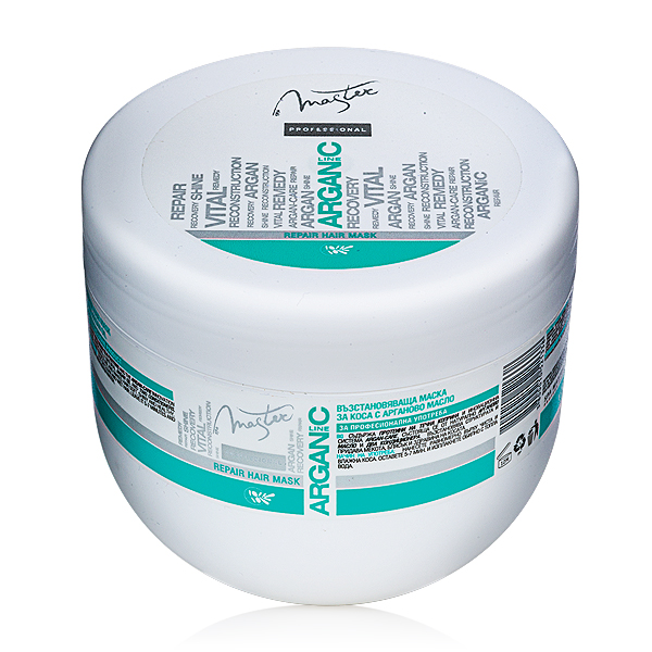 SPA MASTER PROFESSIONAL ARGANIC LINE Маска за коса възстановяваща, 500 мл.
