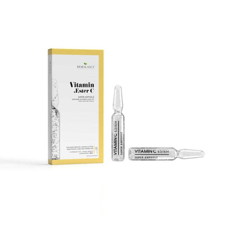 BIOBALANCE Естерна супер ампула с Vitamin C, 10 Х 2 мл.