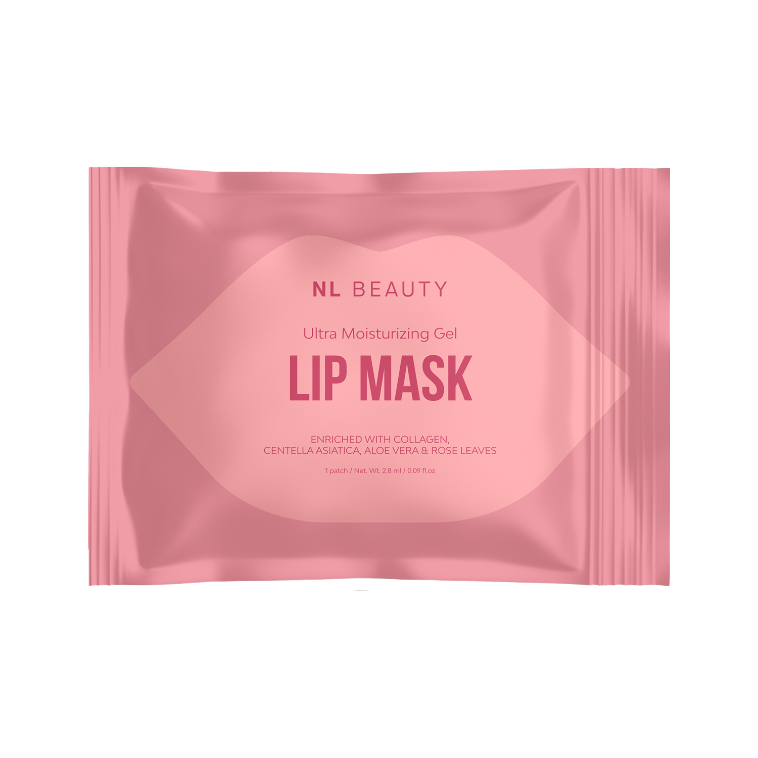 NL BEAUTY Хидратираща гел маска за устни