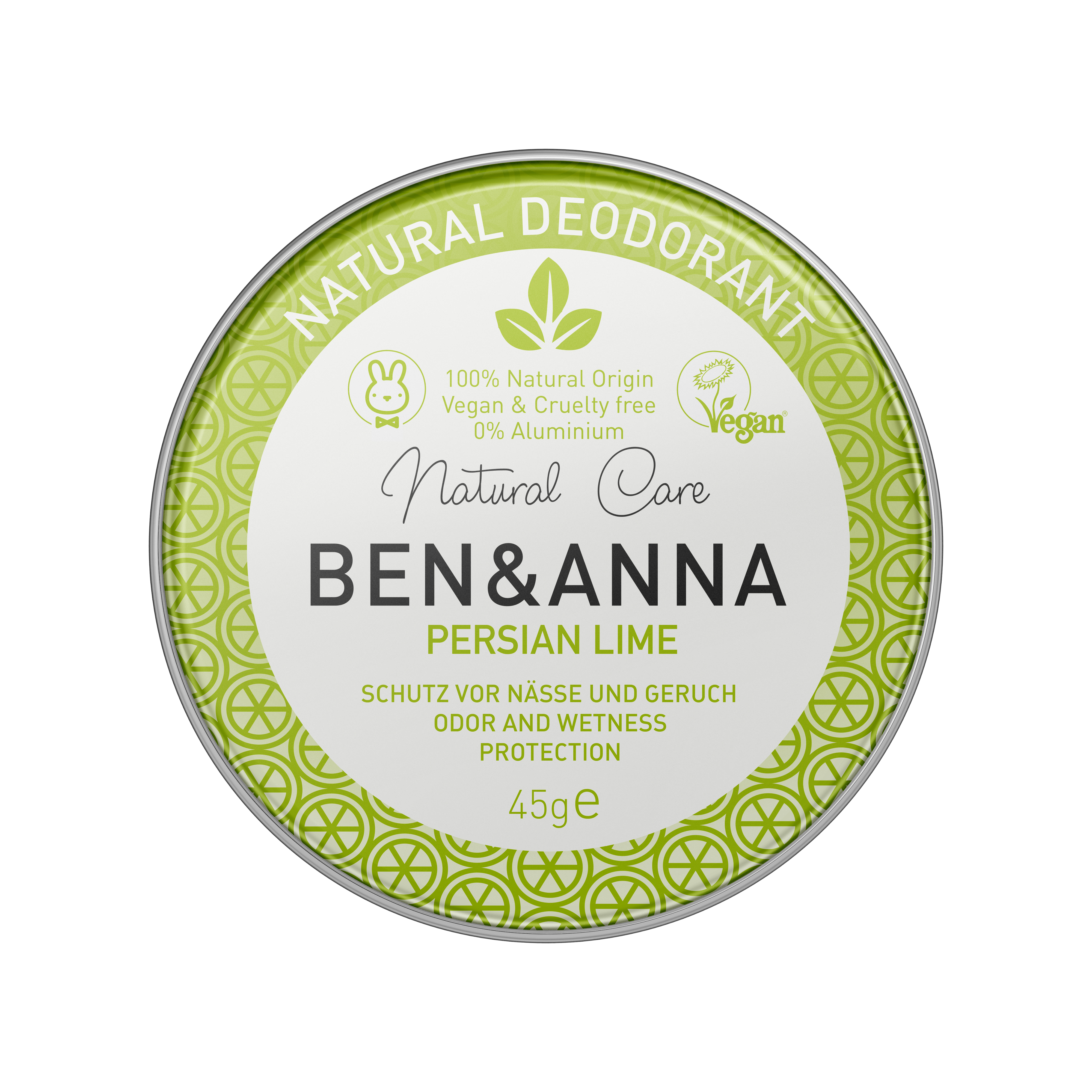 BEN&ANNA Натурален део крем Persian Lime, 45g
