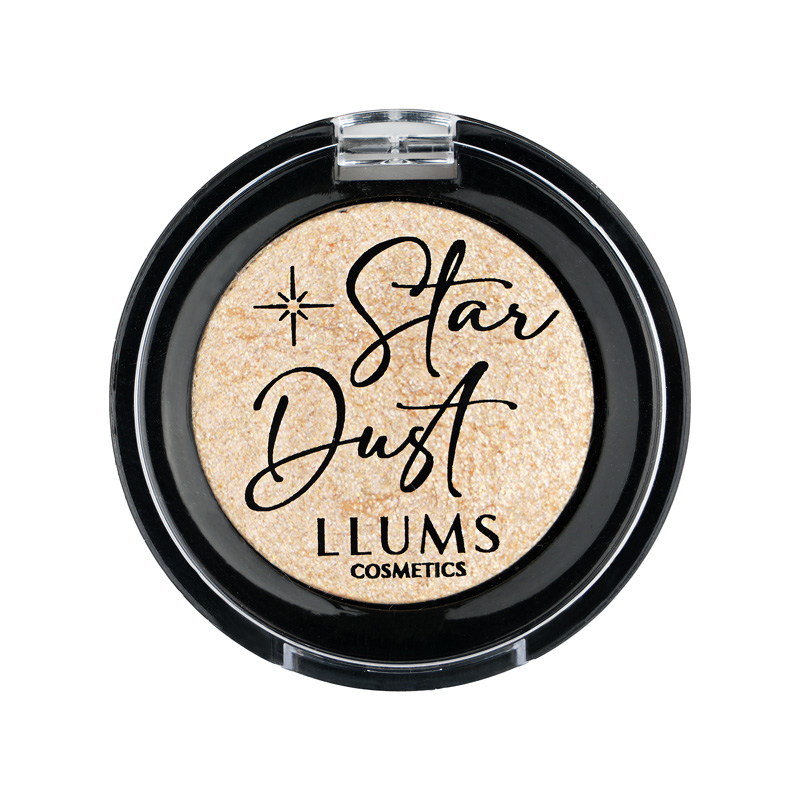LLUMS STARDUST Единични сенки за очи, GOLD 02